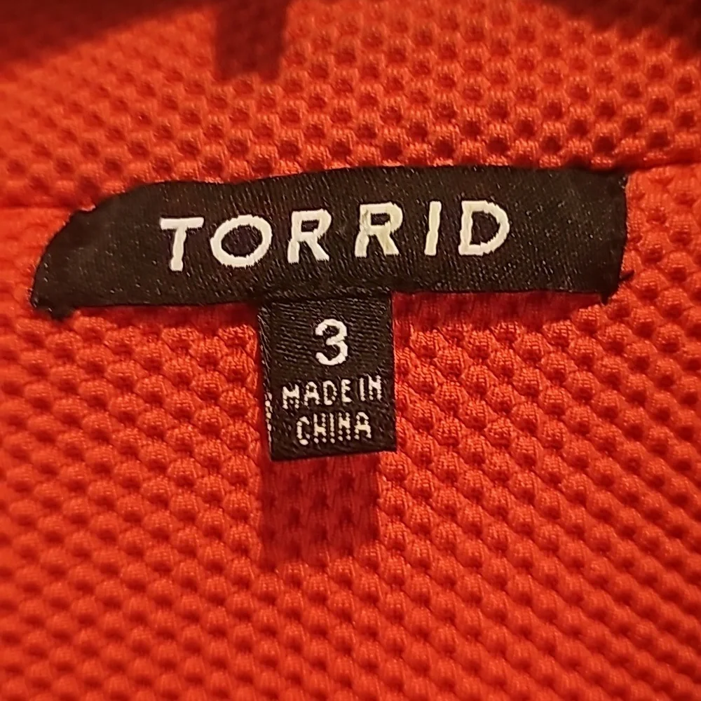 Torrid 3xl Salmon Colored Jacket EUC - Picture 2 of 4